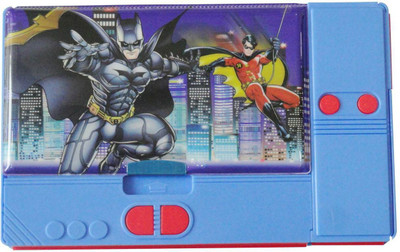 

Cloud9JP Pencil Box Pouch jumbo Art Plastic Pencil Box(Set of 1, Blue)