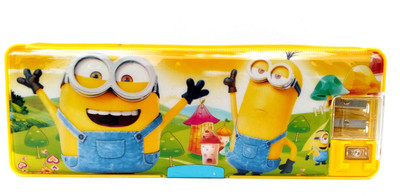

zhosy minions cartoon Art plastic Pencil Box(Set of 1, Multicolor)