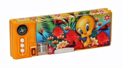 

Warner Bros. Tweety Plastic Pencil Box(Set of 1, Yellow)