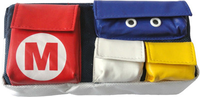 

Cloud9JP Pencil Box Pouch NA Art Fabric Pencil Box(Set of 1, Multicolor)