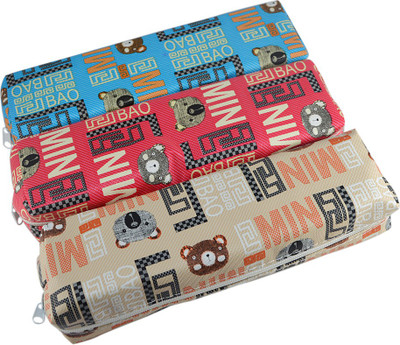 

Saamarth Impex Printed Art Art Fabric Pencil Box(Set of 1, Multicolor)