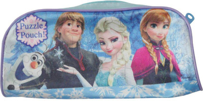 

Cloud9JP Pencil Box Pouch Minion Art Fabric Pencil Box(Set of 1, Light Blue)