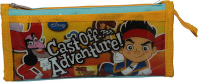 

Disney JACK Cartoon Art NYLON & PVC Pencil Box(Set of 1, Multicolor)