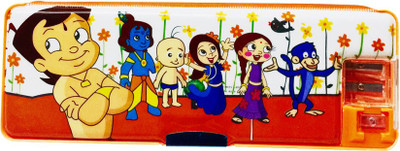

Priyankish Smart Kidz Bheem Art Plastic Pencil Box(Set of 1, Multicolor)