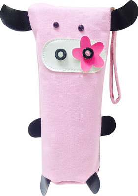 

Priyankish Smart Kids Cow Art Denim Pencil Box(Set of 1, Pink)