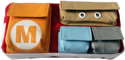 

Cloud9JP Pencil Box Pouch NA Art Fabric Pencil Box(Set of 1, Multicolor)
