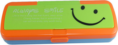 

Saamarth Impex Message Slogan Art Plastic Pencil Box(Set of 1, Multicolor)