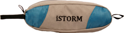 

Istorm Pouch Nature Art Cloth Pencil Box(Set of 1, Grey, Blue)