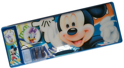 

Techhark Mickey Mouse Mickey Mouse Art plastic Pencil Box(Set of 1, multicolur)