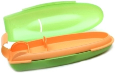 

Tupperware Plain Plain Art Plastic Pencil Box(Set of 1, Green)