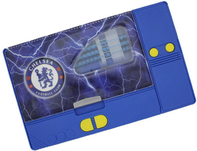 

Shopaholic Chelsea Football Club Art Plastic Pencil Box(Set of 1, Blue)