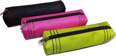 

Cascara PBG solid Art Polyester Pencil Boxes(Set of 3, Multicolor)