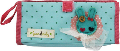 

Stuff Jam NA Flower Art Cloth Pencil Box(Set of 1, Blue)