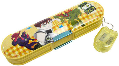 

PTCMart Ben 10 Flowers Art Plastic Pencil Box(Set of 1, Multicolor)
