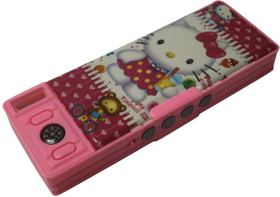

Siltason Shakti HELLO KITTY CARTOON CHARACTER Art PLASTIC Pencil Box(Set of 1, muti color)