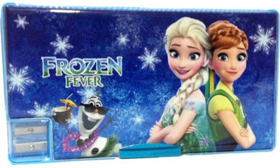 

Funcart Frozen Printed pattern Art Plastic Pencil Box(Set of 1, Multicolor)