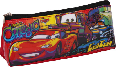 

Disney CARS Cartoon Art NYLON & PVC Pencil Box(Set of 1, Multicolor)