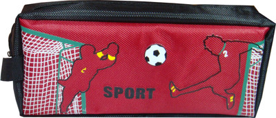 

Xiao zhi xiong Sfei Football Art Cloth Pencil Box(Set of 1, Red)