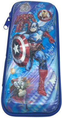 

Funcart Avenger Printed pattern Art Plastic Pencil Box(Set of 1, Multicolor)