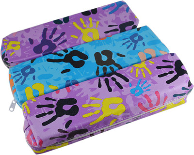 

Saamarth Impex Printed Art Art Fabric Pencil Box(Set of 1, Multicolor)