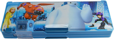 

Saamarth Impex Disney Baymax Art Plastic Pencil Box(Set of 1, Blue)
