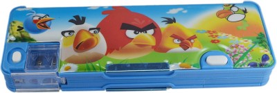 

Saamarth Impex Games Cartoon Art Plastic Pencil Box(Set of 1, Blue)