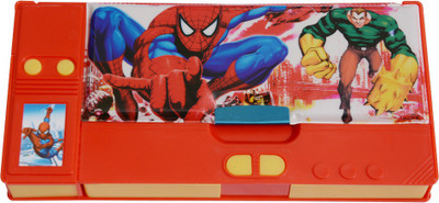 

Priyankish Smart Kidz Spiderman Art Plastic Pencil Box(Set of 1, Multicolor)