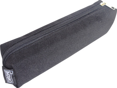 

Chrome Series Printed Art Cloth Pencil Box(Set of 1, Black)