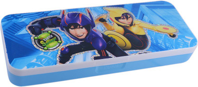 

Saamarth Impex Student Cartoon Print Art Plastic Pencil Box(Set of 1, Blue)