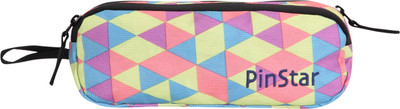 

PinStar Dual Compartment V1 Graphic Green Art Polyester Pencil Box(Set of 1, Multi-Colour)