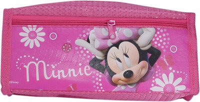 

Saamarth Impex Disney Cartoon Art Fabric Pencil Box(Set of 1, Pink)