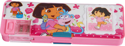 

Priyankish Smart Kidz Cartoon Art Plastic Pencil Box(Set of 1, Multicolor)