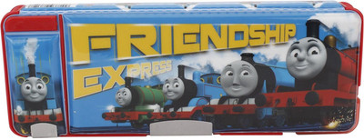 

Mattel Thomas and Friends Character Design Art Plastic Pencil Box(Set of 1, Multicolor)