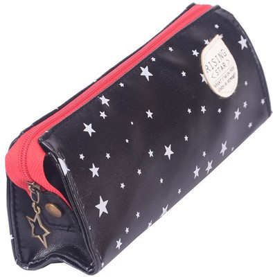 

Enwraps Rising Star Bird Art Cloth Pencil Box(Set of 1, Black)