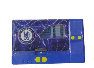 

Cloud9JP Jumbo NA Art Plastic Pencil Box(Set of 1, Blue)
