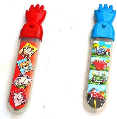 

Buddyz Magic Hand ABS Pencil Boxes(Red, Blue)