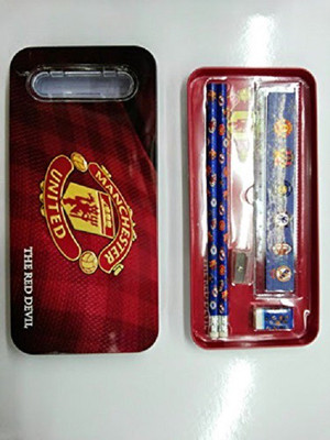 

Shree Krishna Handicrafts And Gallery Manchester Attractive Theme Art Metal Pencil Box(Set of 6, RED)