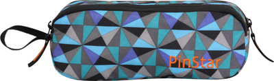 

PinStar Dual Compartment V1 Graphic Grey Art Polyester Pencil Box(Set of 1, Grey)