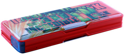 

HM International Avengers Cartoon Art Plastic Pencil Box(Set of 1, Multicolor)