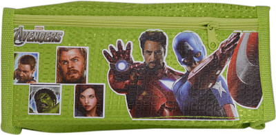 

Saamarth Impex Marvel Superhero Art Fabric Pencil Box(Set of 1, Green)