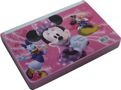 

Siltason Shakti MINNIE MOUSE CARTOON CHARACTER Art PLASTIC Pencil Box(Set of 1, Pink)