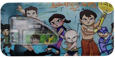 

Shopaholic Chhota Bheem Cartoon Art Metal Pencil Box(Set of 6, Green)