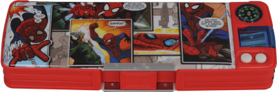 10% OFF on Disney Spiderman Superhero Art Plastic Pencil Box(Set of 1, Red, Blue) 10% OFF on Disney Spiderman Superhero Art Plastic Pencil Box(Set of 1, Red, Blue)