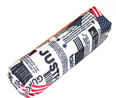 

Pin to Pen Flag Flag Art Rexine Pencil Box(Set of 1, Multicolour)