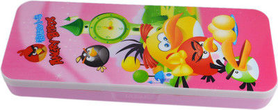 

Saamarth Impex Game Cartoon Art Plastic Pencil Box(Set of 1, Pink)