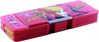 

HM International Cinderella Cartoon Art Plastic Pencil Box(Set of 1, Multicolor)