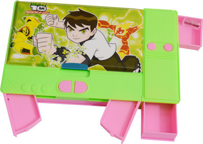 

Priyankish Smart Kidz Cartoon Art Plastic Pencil Box(Set of 1, Multicolor)