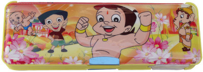

Dream Bag Chhota Bheem Print Art Plastic Pencil Box(Set of 1, Light Green)