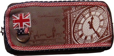 

Zhongshan World Tour Signs & Symbols Art Cloth Pencil Box(Set of 1, Grey)