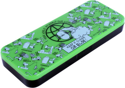 

Disney Series Character Art Aluminium Pencil Box(Set of 1, Green)